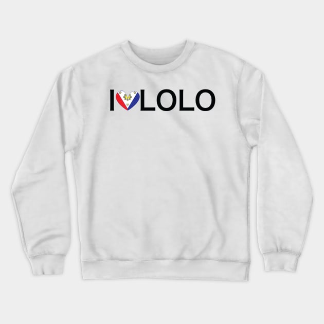 I HEART LOLO Crewneck Sweatshirt by Estudio3e